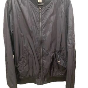 H&M Men's Black Bomber Jacket
